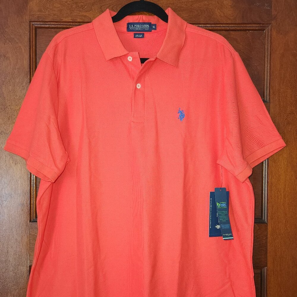 US Polo Bright Red Shirt